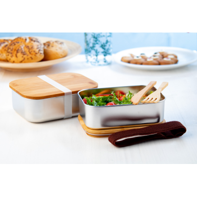 Picture of FERROCA STAINLESS STEEL METAL LUNCH BOX