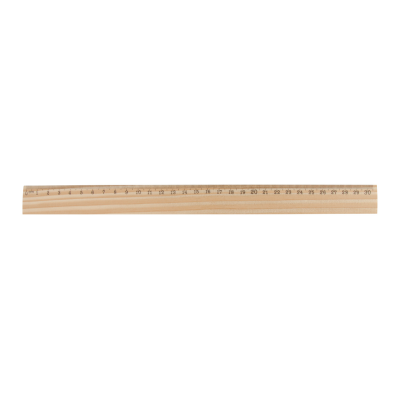 Picture of THREEO PINE WOOD RULER.