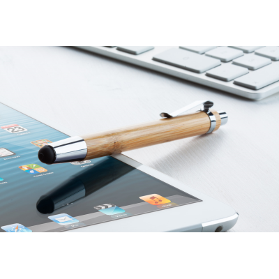 Picture of TASHANIA BAMBOO TOUCH BALL PEN.