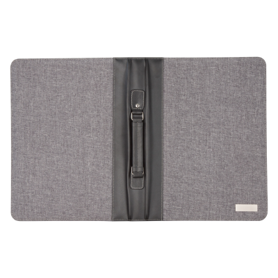 Picture of SMOKEY ZIP A4 DOCUMENT FOLDER.