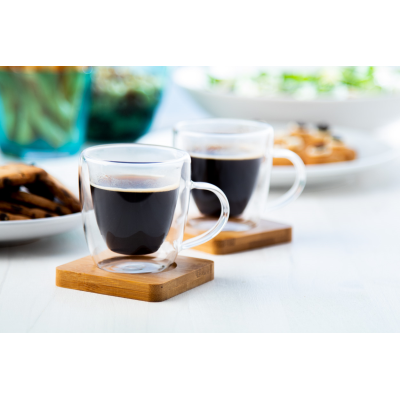 Picture of MOCABOO GLASS ESPRESSO CUP SET.