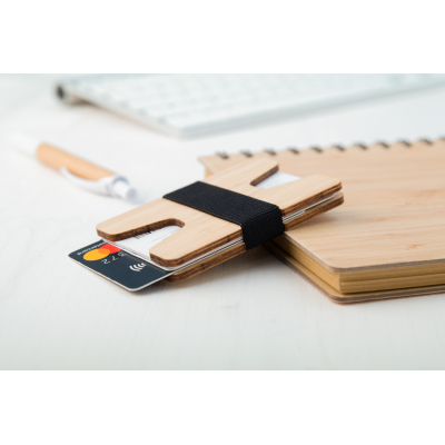 Picture of WOLLY BAMBOO CARD HOLDER WALLET
