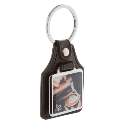Picture of KEYRING CUBE BLOCK in Black