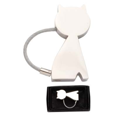 Picture of CAT KEYRING.