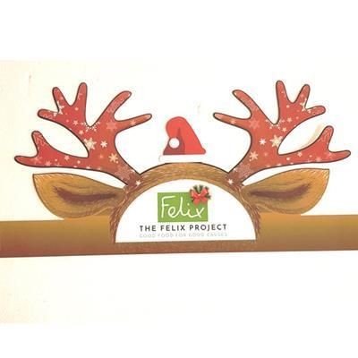 Picture of PROMOTIONAL CARDBOARD CHRISTMAS REINDEER ANTLERS