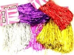 Picture of METALLIC FOIL POM POMS.