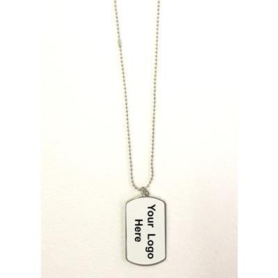 Picture of BRANDED DOG TAG NECKLACE.