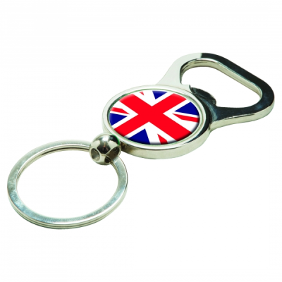 Picture of BOTTLE OPENER ALLOY INJECTION KEYRING (UK STOCK).