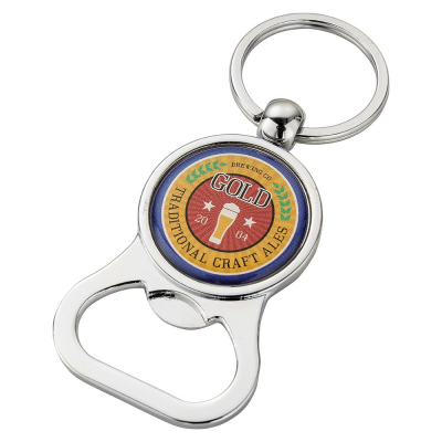 Picture of BOTTLE OPENER ALLOY INJECTION KEYRING (UK STOCK).