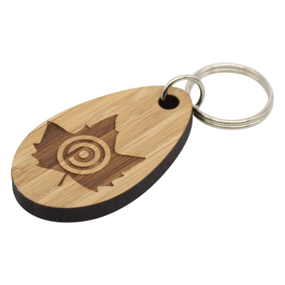 Picture of BAMBOO KEYRING (UK MADE: BESPOKE 50MM)