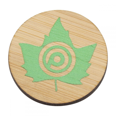 Picture of BAMBOO BADGE (UK MADE: BESPOKE 35MM)