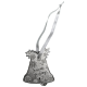 Picture of BELL PREMIUM ZINC ALLOY TREE DECORATION (UK STOCK)