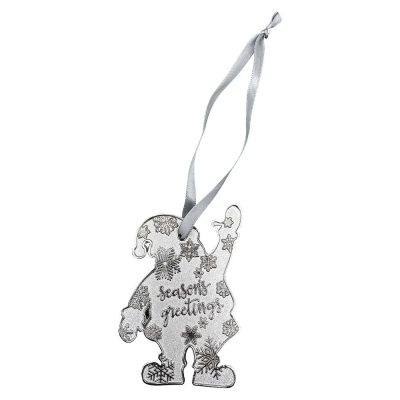 Picture of FATHER CHRISTMAS SANTA PREMIUM ZINC ALLOY TREE DECORATION (UK STOCK).