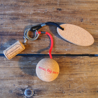 Picture of CORK KEYRING OVAL ROUND DISC