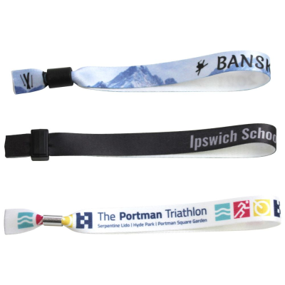 Picture of 20MM RECYCLED PET DYE SUB EVENT WRIST BAND (UK MADE)