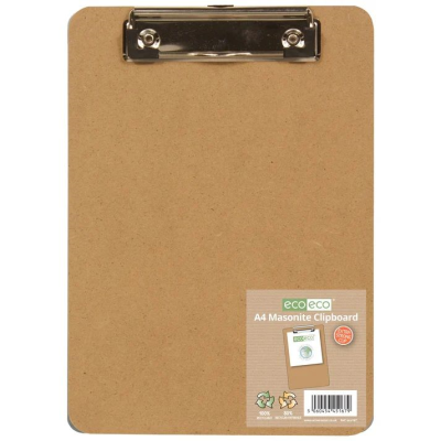 Picture of ECO-ECO A4 MASONITE CLIPBOARD (UK STOCK).