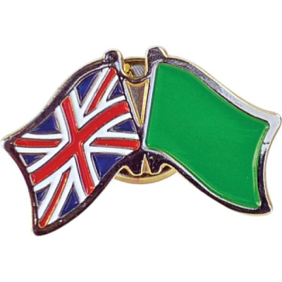 STAMPED IRON SOFT ENAMEL BADGE (15MM).