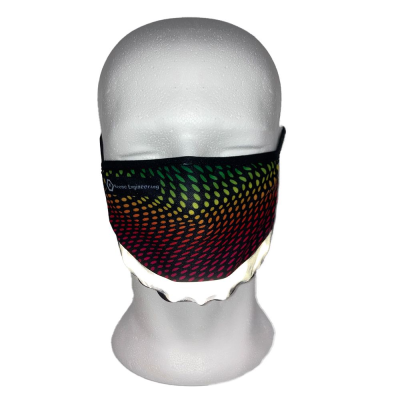 Picture of FULL COLOUR FACE MASK with Reflective Strip.