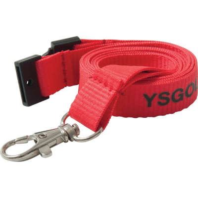 Picture of 15MM FLAT POLYESTER LANYARD