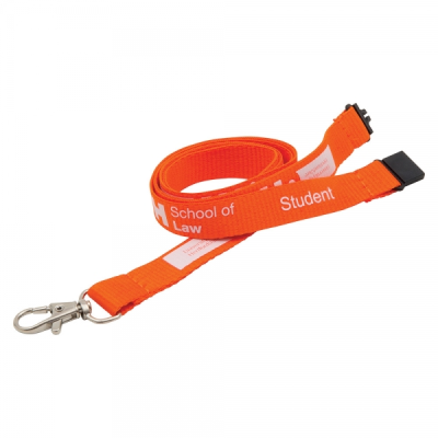 Picture of 25MM FLAT POLYESTER LANYARD