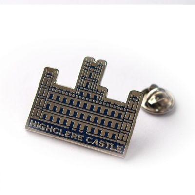 Picture of STAMPED IRON HARD ENAMEL BADGE (50MM)