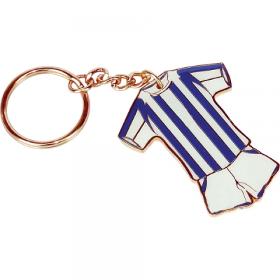 Picture of STAMPED HARD ENAMEL KEYRING (50MM)