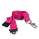 Picture of 20MM FLAT RECYCLED PET LANYARD in Process Magenta (Uk Stock)