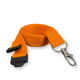Picture of 20MM FLAT RECYCLED PET LANYARD in Orange PMS 021 (Uk Stock)