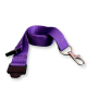 Picture of 20MM FLAT RECYCLED PET LANYARD in Purple PMS 268 (Uk Stock)