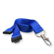 Picture of 20MM FLAT RECYCLED PET LANYARD in Reflex Blue (Uk Stock)