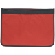 Picture of NYLON DOCUMENT WALLET in Red with Black Edging