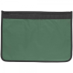 Picture of NYLON DOCUMENT WALLET in Green with Black Edging