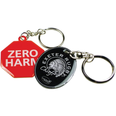 Picture of PRINTED ALUMINIUM METAL KEYRING (50MM)