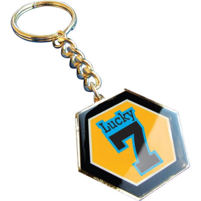Picture of PRINTED STEEL KEYRING CHAIN (40MM)
