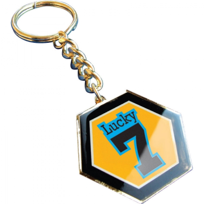 Picture of PRINTED STEEL KEYRING (60MM).