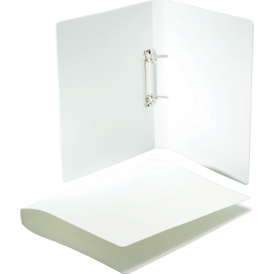 POLYPROPYLENE RING BINDER (FROSTED WHITE)