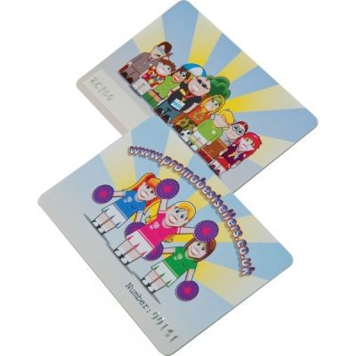Picture of PRINTED PLASTIC CARDS (54X30MM)