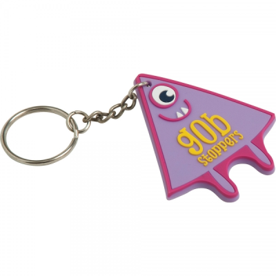 Picture of SOFT PVC KEYRING (60MM)
