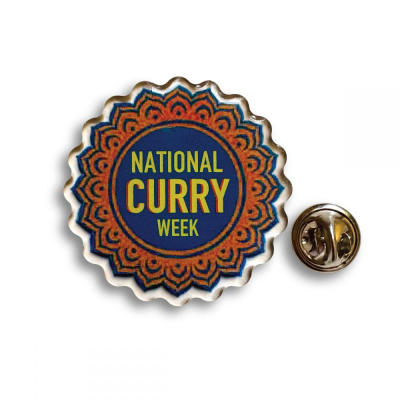 Picture of RECYCLED ACRYLIC CLUTCH PIN BADGE (UK MADE: BESPOKE 35MM)