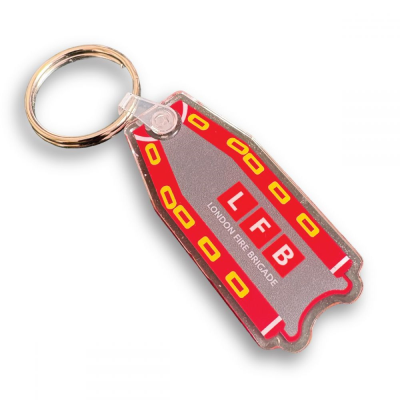 Picture of RECYCLED ACRYLIC KEYRING (UK MADE)