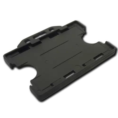 Picture of LANDSCAPE DOUBLE-SIDED RIGID CARD HOLDER (UK STOCK: BLACK).