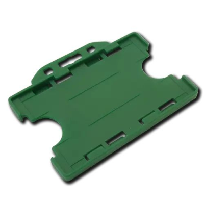 Picture of LANDSCAPE DOUBLE-SIDED RIGID CARD HOLDER (UK STOCK: GREEN).