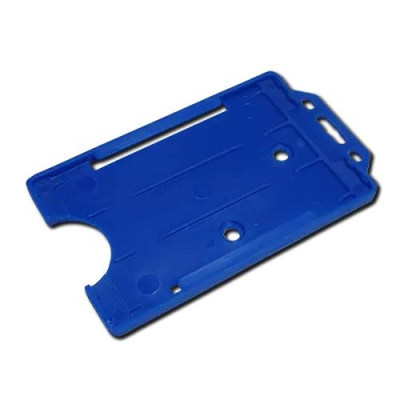 PORTRAIT RIGID CARD HOLDER (UK STOCK: ROYAL BLUE).