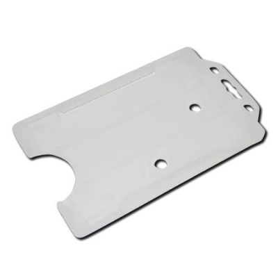 Picture of PORTRAIT RIGID CARD HOLDER (UK STOCK: FROSTED CLEAR).