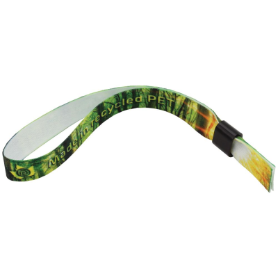 EXPRESS RECYCLED PET EVENT WRIST BAND (DYE SUBLIMATION PRINT).