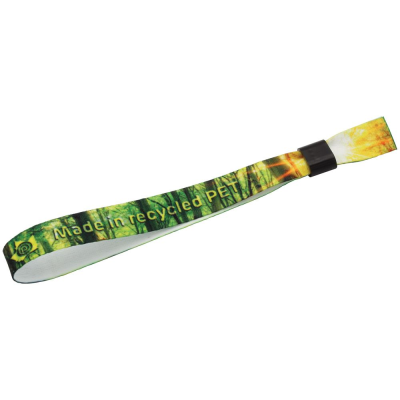 Picture of RECYCLED PET EVENT WRIST BAND (DYE SUBLIMATION PRINT).