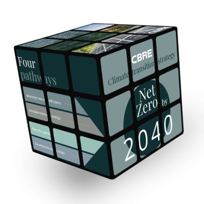 Picture of TIDE OCEAN PLASTIC RUBIK'S CUBE 3X3 (57MM)