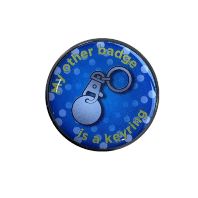 Picture of ROUND PIN BADGE with Full Colour Printed Decal (Uk Stock)