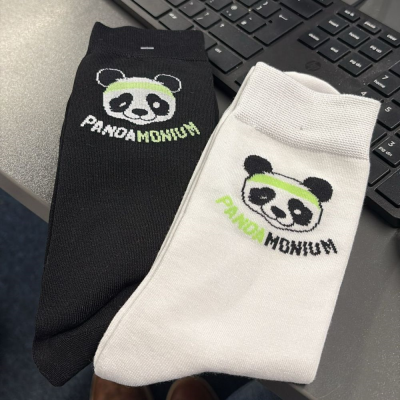 Picture of BAMBOO JACQUARD KNITTED SOCKS.