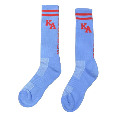 Picture of LONG JACQUARD TERRY KNITTED COTTON SPORTS SOCKS